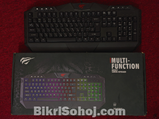 Havit KB510L Multi Function RGB Gaming Keyboard